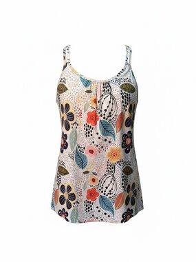 NWT Hibelle Floral Print Women's Tank Top